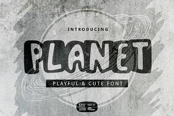 Planet Font preview 6