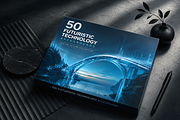 Futuristic Technology Backgrounds, a Background Graphic by MarisoArt (Thumbnail 3 of 5)