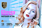 Glossy Photoshop Effect, an Action Add-On by MRI STUDIO (Thumbnail 1 of 9)