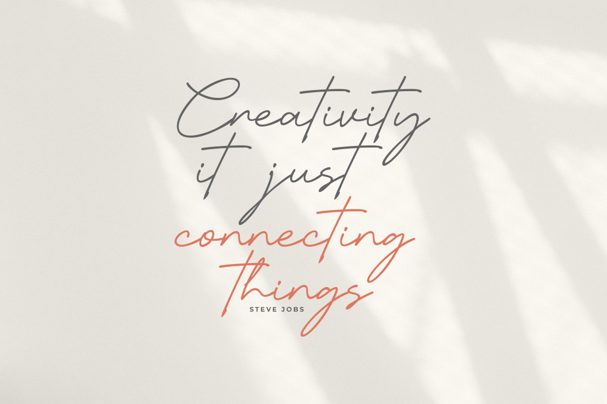 Sunday Wind, a Script Font by khurasan (Photo 4 of 6)