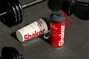 Shaker Bottle Mockup, a Packaging Mockup by Permadi Creative (Thumbnail 2 of 5)