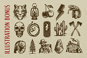 Grunce Coasten Font Duo, a Script Font by Letterhend Studio (Thumbnail 5 of 9)
