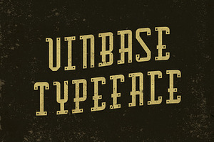 Vinbase Typeface