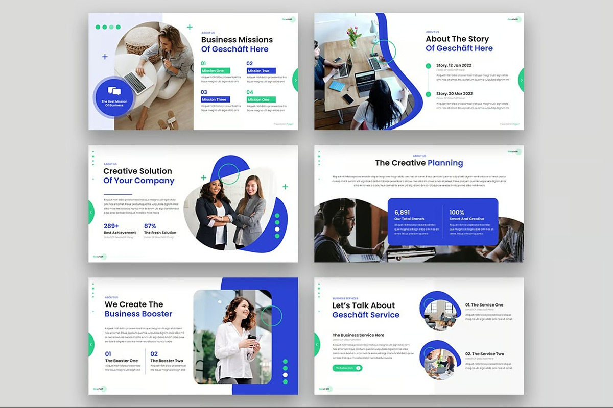 Gescaft  Business Plan Google Slides, a Presentation Template by Fit-tee (Photo 2 of 6)