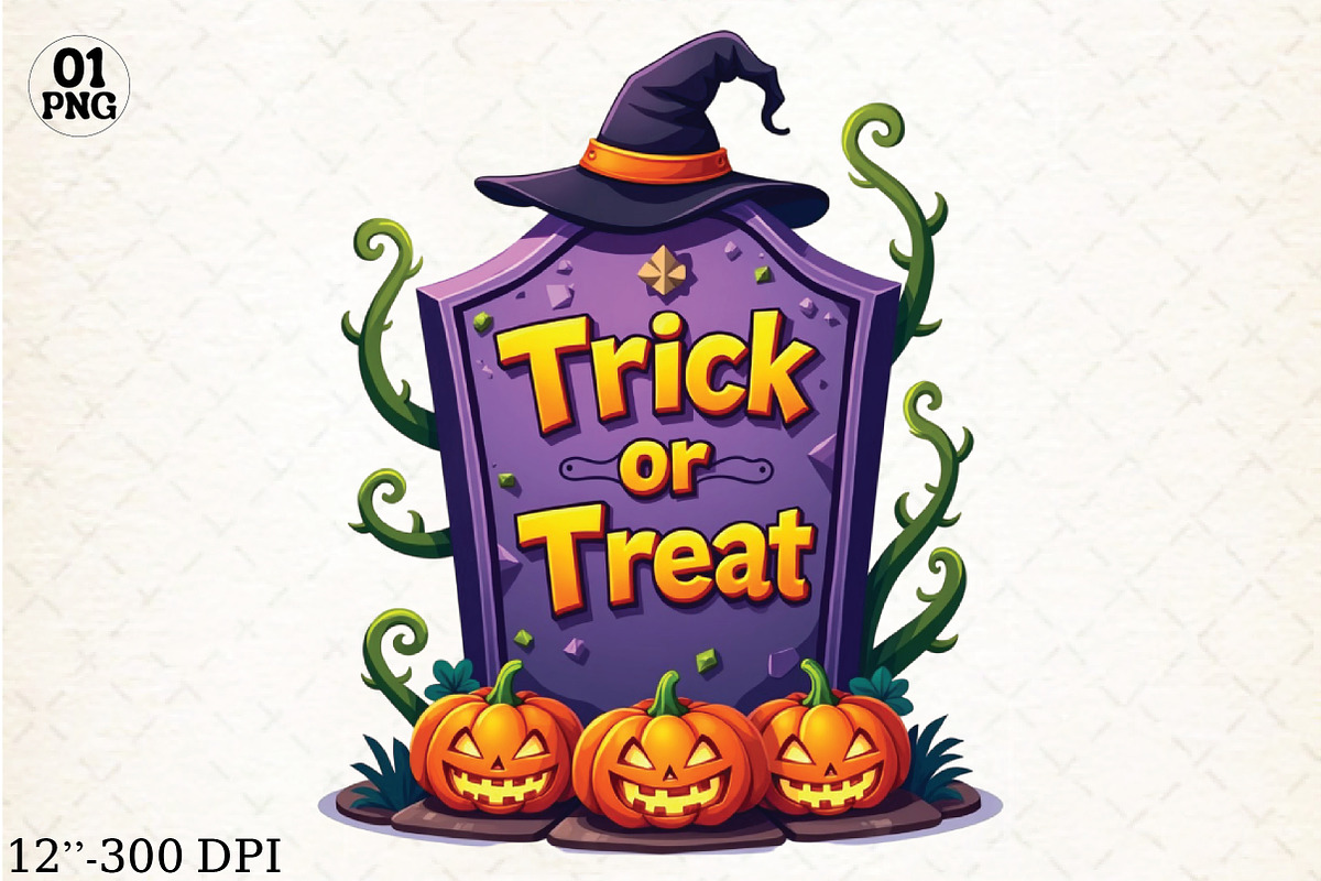 Trick or Treat Halloween Ghost Pumpk, a Graphic by Libby Wishes (Photo 1 of 5)