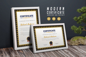 562. Modern Certificate Template