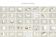Business Cards Mockup Kit, a Product Mockup by Cuoco (Thumbnail 2 of 14)