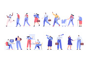 Big Vector set of people characters, a Person Illustration by Vector_Art (Thumbnail 10 of 25)