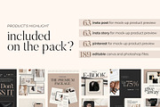 Product Mockup Instagram CANVA PS, a Social Media Template by Eviory (Thumbnail 2 of 12)