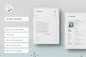 Symbolis Resume And Letter