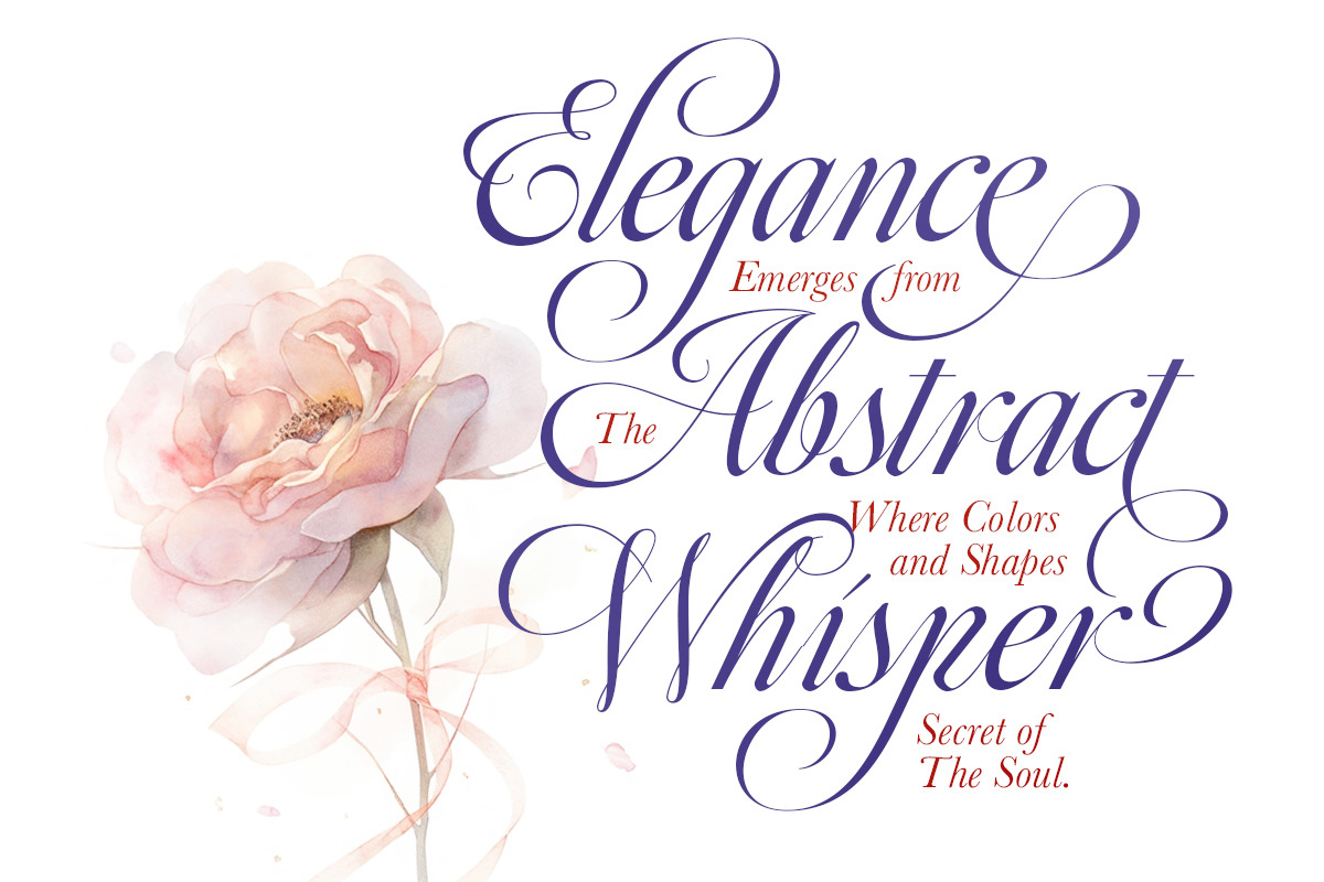 Mardigare - Luxury Script, a Script Font by Sarid Ezra (Photo 6 of 11)