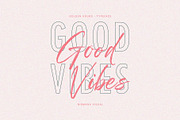 Golden Hours - Cool Brush Font, a Script Font by Nirmana Visual (Thumbnail 2 of 9)