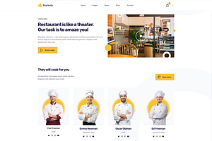 Restaurant & Cafe HTML Template