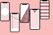Rose Gold Instagram Templates, a Social Media Template by MORION (Thumbnail 5 of 5)