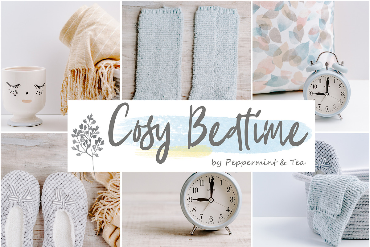 Cosy Bedtime Bundle, a Product Mockup by Peppermint &Tea (Photo 1 of 7)