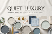 Sw Quiet Luxury Home Paint Palette, a Presentation Template by CONCEPT COLORS (Thumbnail 1 of 9)