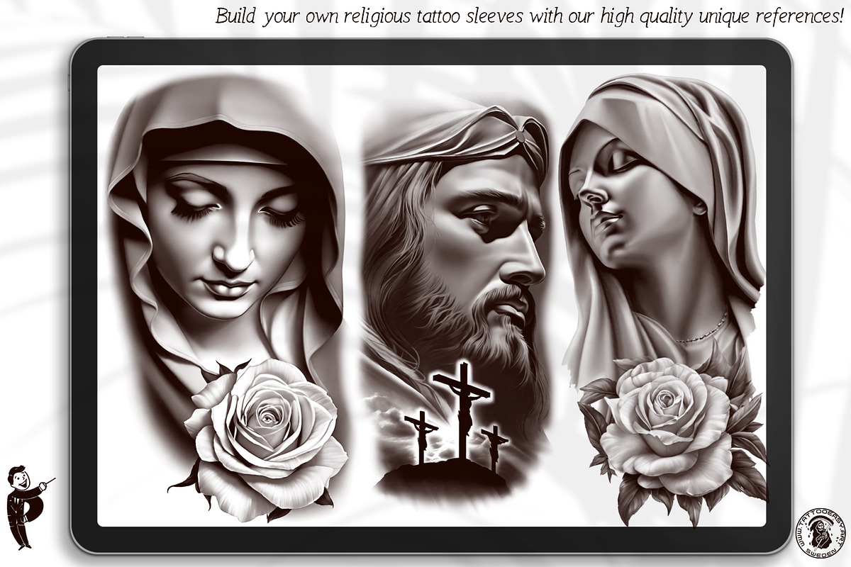 Procreate - Religious, a Brush Add-On by Studio.Valhalla (Photo 4 of 9)