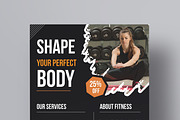 Fitness Gym Flyer Template, a Flyer Template by MightyDesign (Thumbnail 2 of 8)