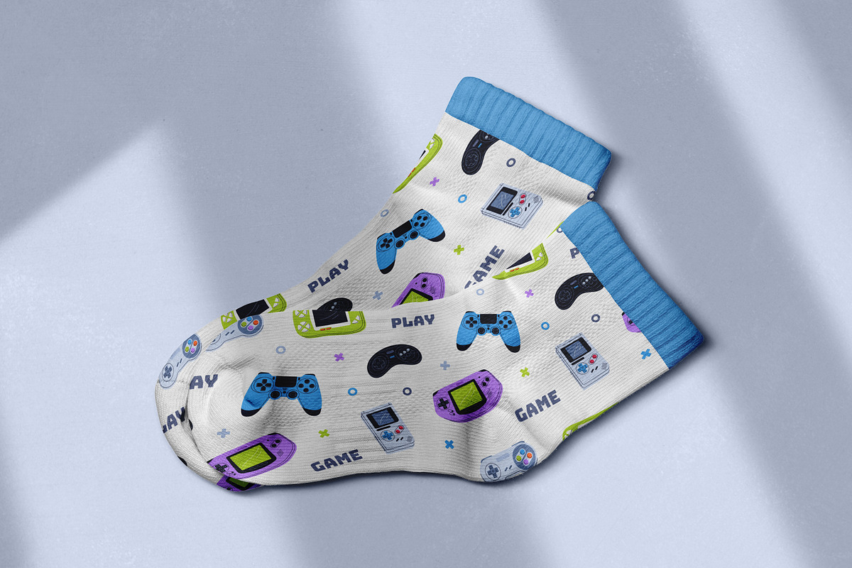 Game consoles, seamless pattern, a Pattern Graphic by Good Studio (Photo 5 of 5)