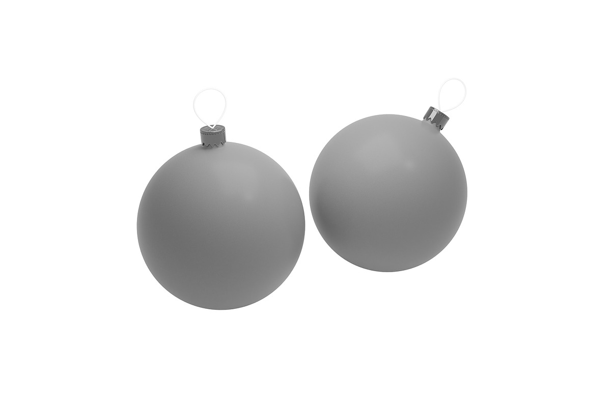 Christmas Ball Mockup, a Mockup by mockupbuys (Photo 3 of 16)