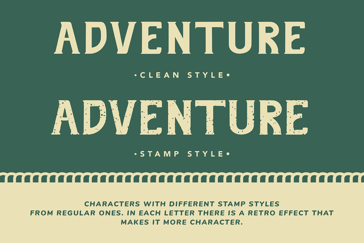 Holguin - Vintage Typeface, a Serif Font by Arendxstudio (Photo 5 of 11)