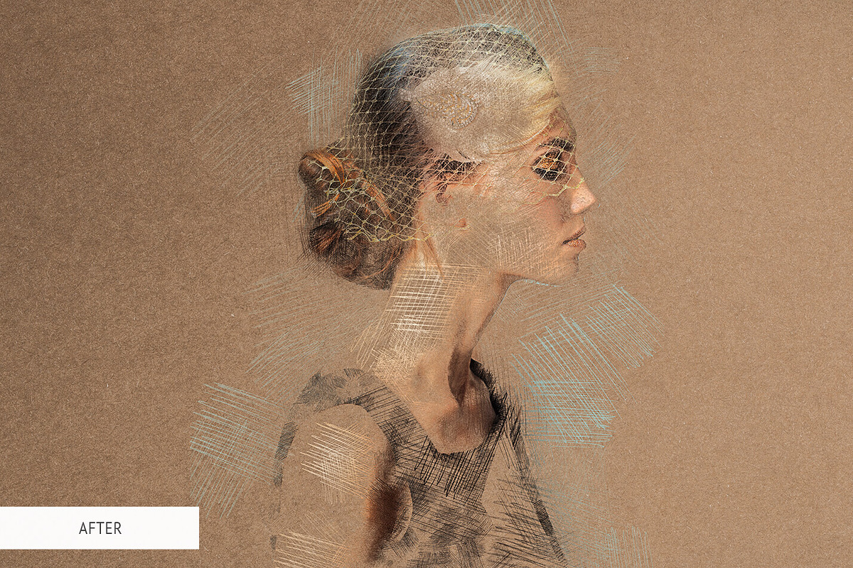Da Vinci Sketch Action for Photoshop, an Action Add-On by FixThePhoto (Photo 8 of 42)