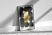 Poster Frame Mock-up, an Advertising Mockup by zippypixelstudio (Thumbnail 16 of 16)