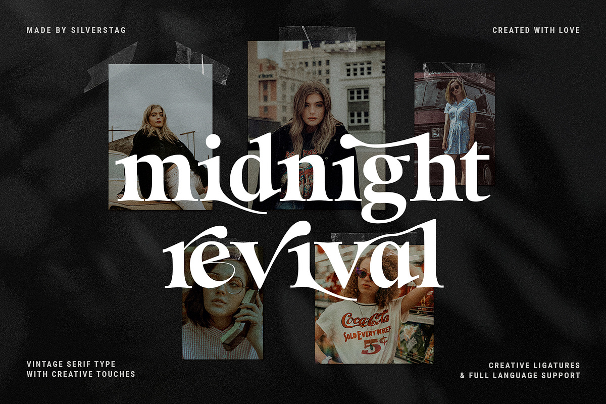 Eighties Nostalgia - Ligature Serif, a Serif Font by SilverStag Type Foundry (Photo 18 of 20)