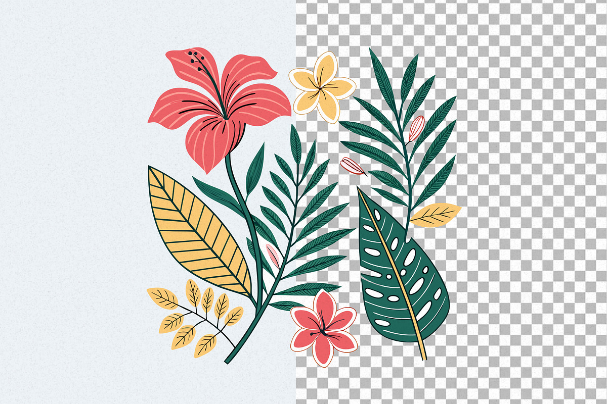 Green Leaves Watercolor Clipart, an Illustration by Helospace (Photo 7 of 10)