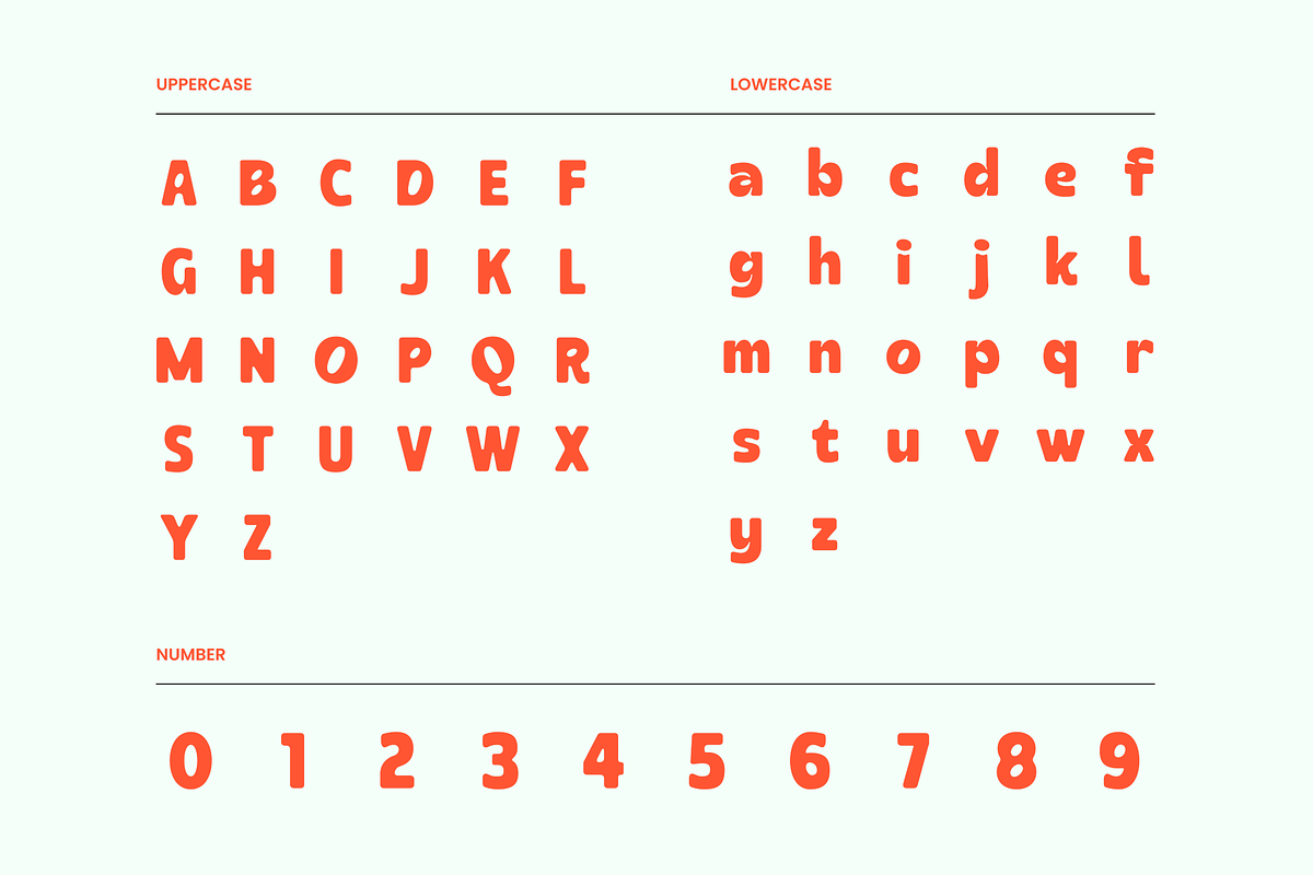 Froople - Playful Display Font, a Font by Studio Moara (Photo 3 of 8)