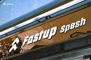 Fastup accelerated typefaces, a Sans Serif Font by deFharo (Thumbnail 4 of 8)