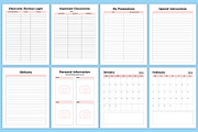 Editable End of Life Planner Canva, a Stationery Template by Designmela01 (Thumbnail 3 of 6)