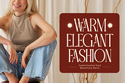 Woaster - Luxury Display Font, a Serif Font by Flawless And Co (Thumbnail 3 of 10)