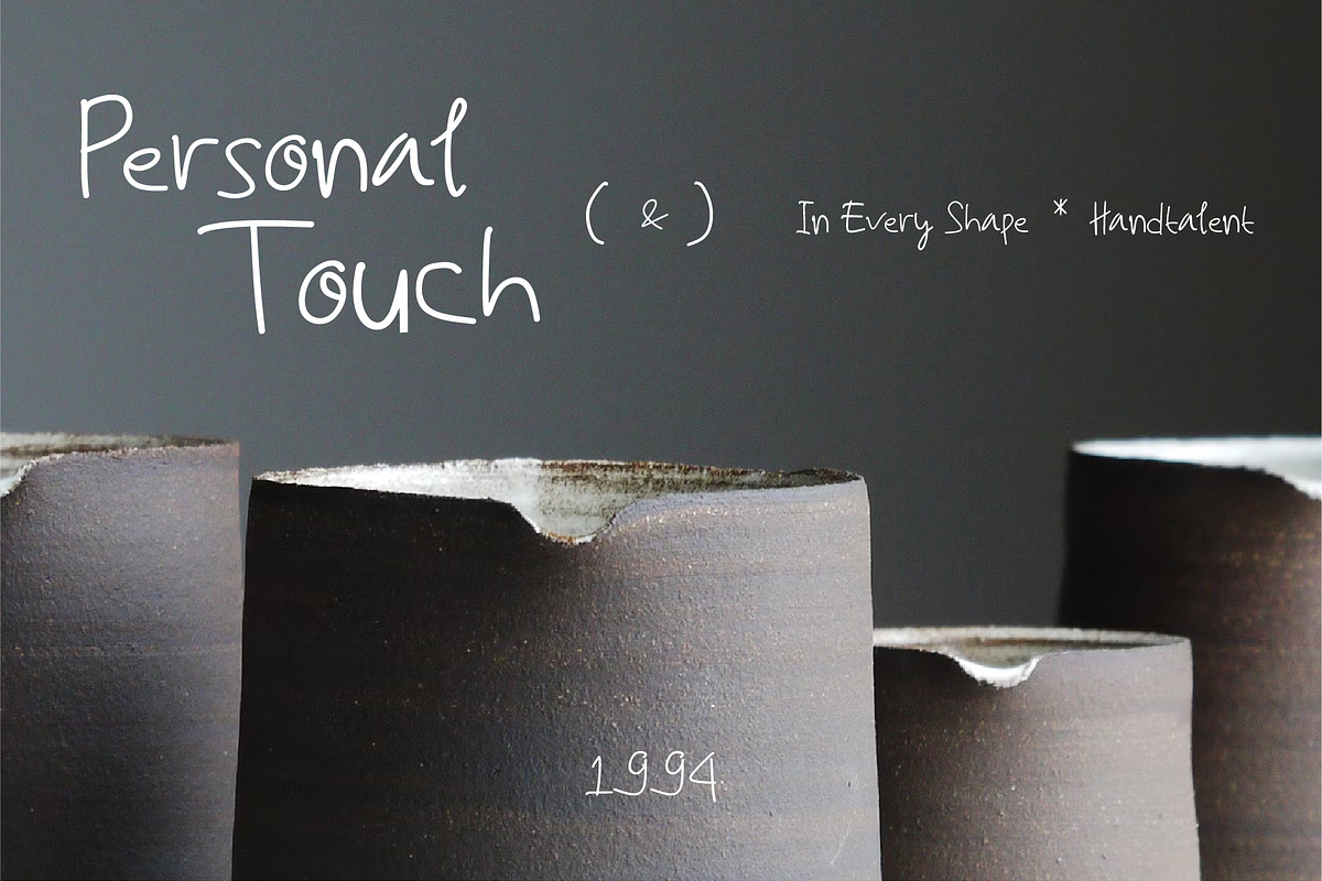 Hyne Handwritting, a Handwritten Font by Fourshape (Photo 3 of 7)