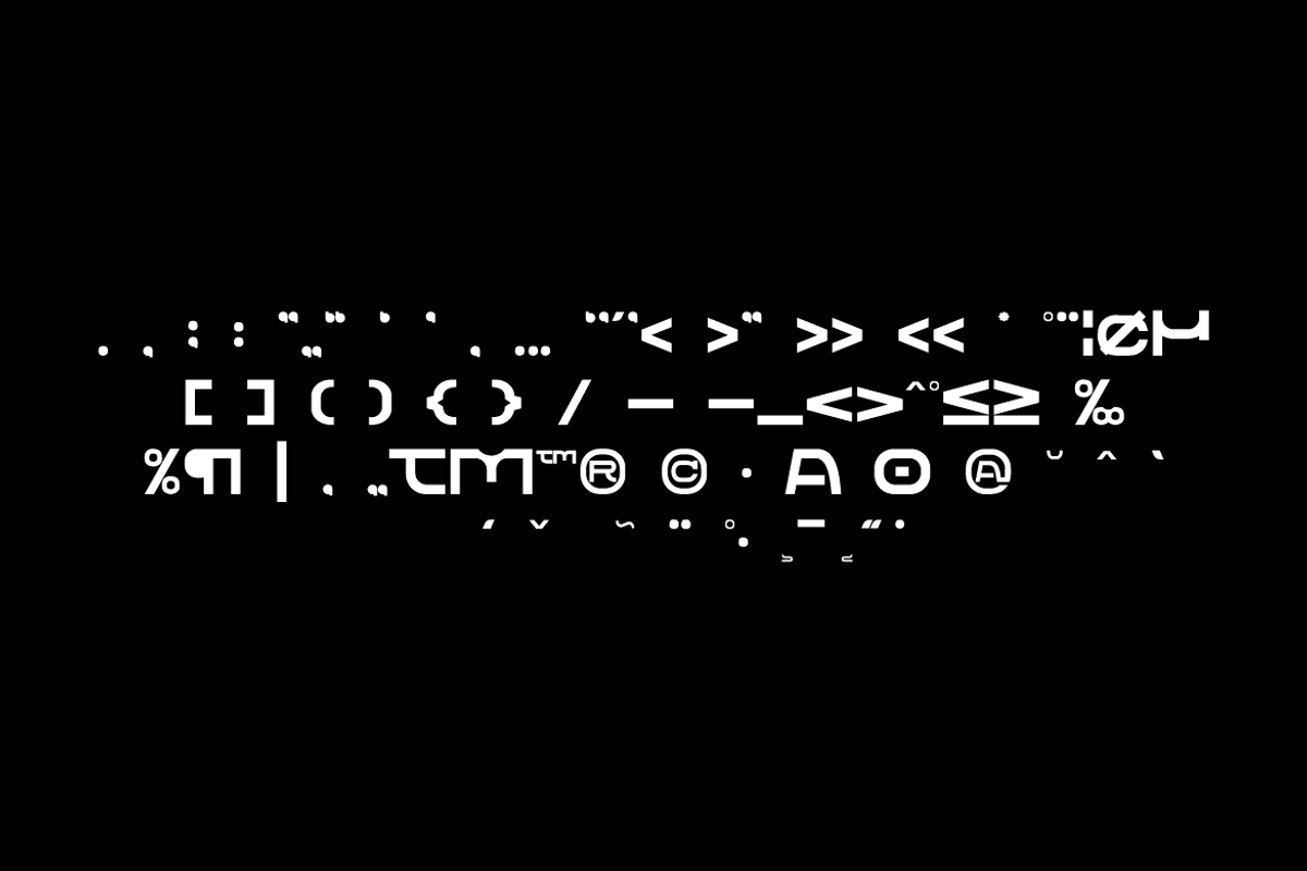 Visconti - Futuristic Font, a Sans Serif Font by Iqsiart Studio (Photo 7 of 9)