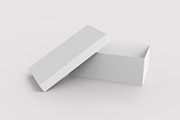 Shoe Box Mockup - 8 Views, a Packaging Mockup by Illusiongraphic (Thumbnail 15 of 17)