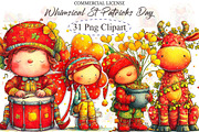 Whimsical St Patricks Day, an Illustration by designcity5 (Thumbnail 1 of 5)