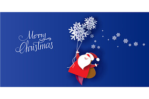 New year and Merry Christmas, an Object Illustration by Valenty