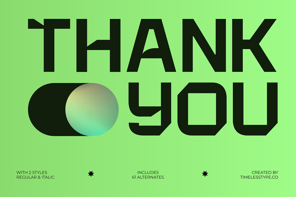 Hurst Bagod Modern Display Font, a Sans Serif Font by timelesstype.co (Photo 15 of 15)