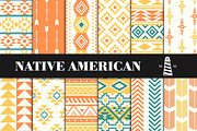 Native American Patterns, a Background Graphic by Norse Studio (Thumbnail 1 of 3)