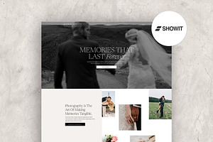 Showit website Kyra, a Landing Page Template by KOBA themes