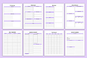 Editable 2024 Happy Life Planner, a Print Template by Shumaya (Thumbnail 2 of 5)