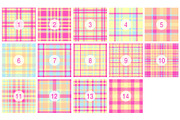 #260 Vibrant Celebration Patterns, a Pattern Graphic by Plaid4You (Thumbnail 2 of 5)