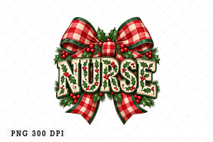Christmas Nurse PNG