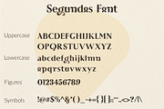 Segundos - Elegant/Modern Font, a Sans Serif Font by GraphicDash (Thumbnail 11 of 11)