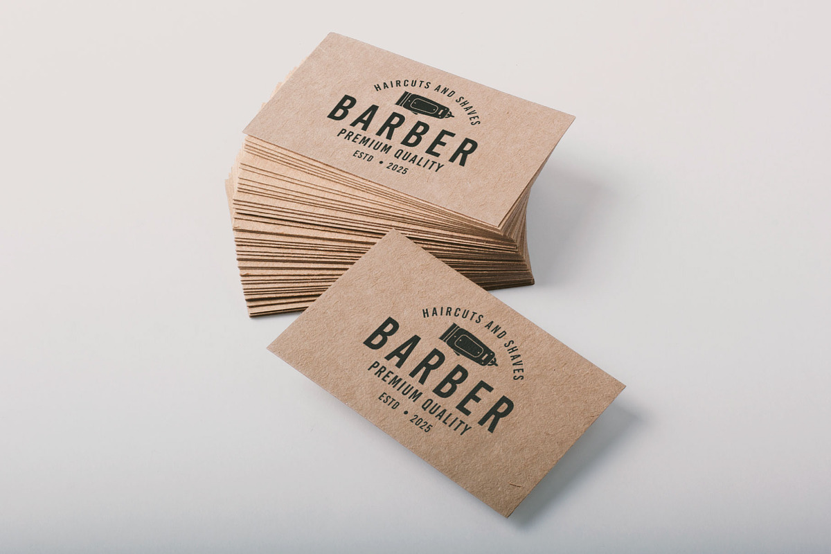 Barbershop logo set, a Branding & Logo Template by DenysHolovatiuk (Photo 9 of 10)
