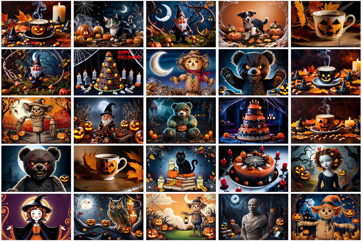 Halloween Background, a Background Graphic by Forhadx5 (Photo 4 of 14)