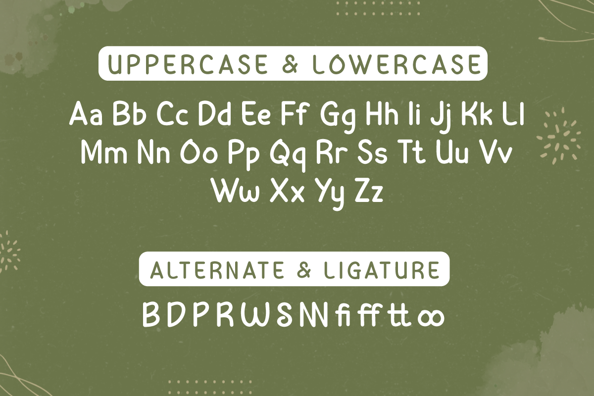 Cyhiru | Handwritten Display, a Sans Serif Font by twinstd (Photo 8 of 10)