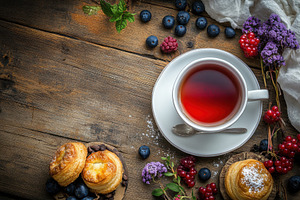 Enjoying a delightful cup of tea wit, a Photo by Iftikhar Alam