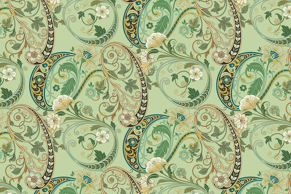 A set of Rococo patterns., a Pattern Graphic by Designs by Helen Trupak (Photo 2 of 4)
